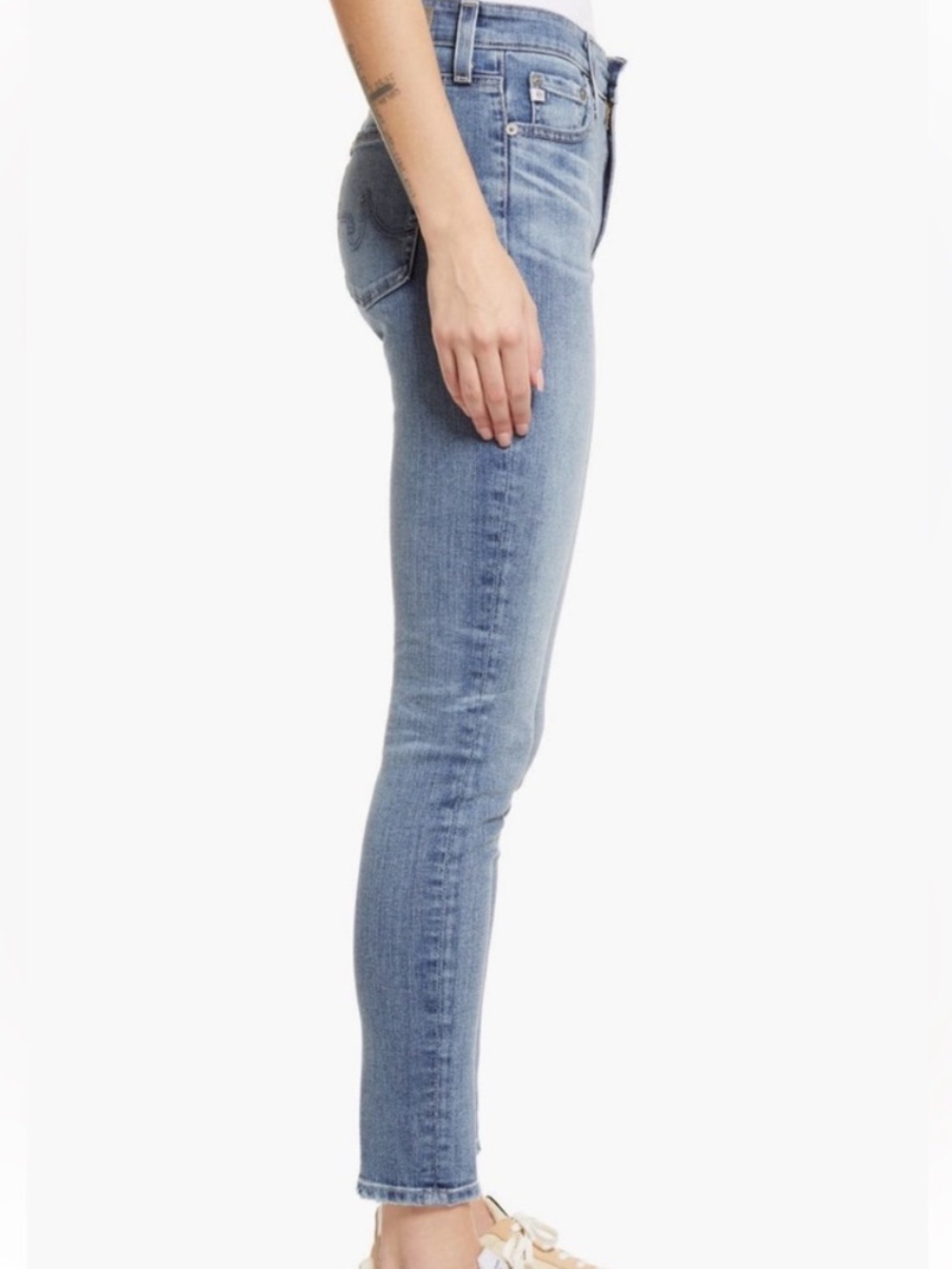 AG Jeans Farrah High Waist Skinny Jeans // 32 - Picture 3 of 4